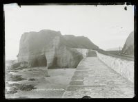 Langstone Cliff, taken from path on top of sea defenses South of Dawlish Warren