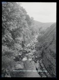 River view from Meldon Viaduct, Okehampton