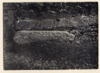 Recumbent stone shaft of a cross at Waye Barton