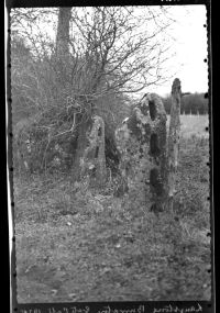 Old bar gateposts at Longstone, Burrator