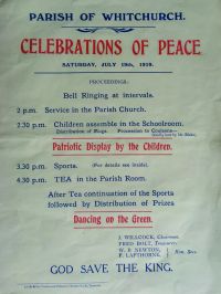 Uncatalogued: Whitchurch peace celeb poster.jpg