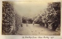 Children playing bowls, Stowe