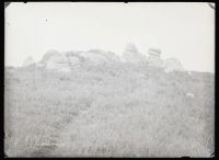 Leusdon: rock outcrop, Widecombe