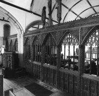 The Rood Screen, Lustleigh Parish Church