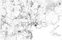 The centre of Lustleigh as shown on the 1837 Tithe Map