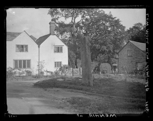 Menhir at Lew Mill 