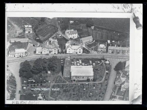 Village (aerial view), Milton Abbot