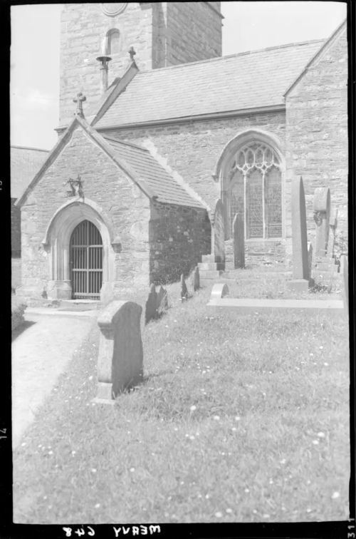 The south porch at Meavy Church