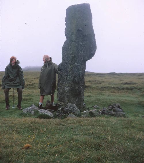 Menhir near White Tor