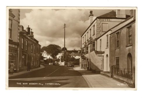 The war memorial, Ivybridge