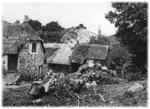 View of Pound Cottage From the Middle of the 19th Century