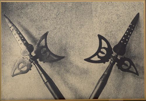 Old Plympton Corporation Halberds