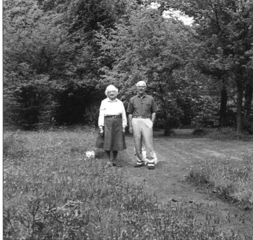 Claude and Margaret Pike at Heathercombe