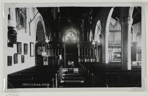 Bridgerule church interior