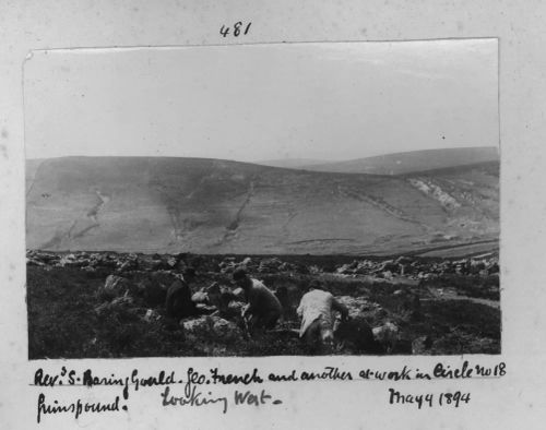 Baring Gould and French at work at Grimspound