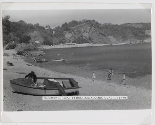 Oddicombe Beach from Babbcombe