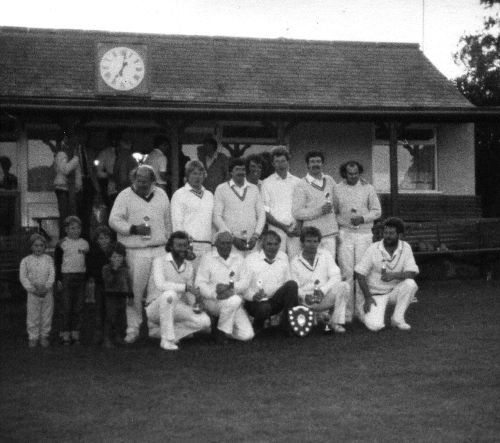 Manaton Cricket Club celebrate becoming League Winners