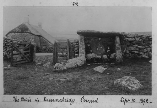 The Judge's Chair in Dunnabridge Pound