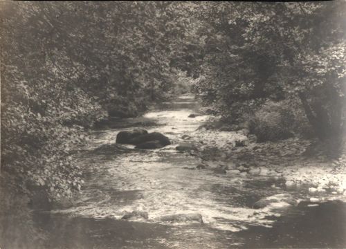 Dartmoor river with rocks