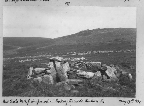 Hut circle No. 3, Grimspound