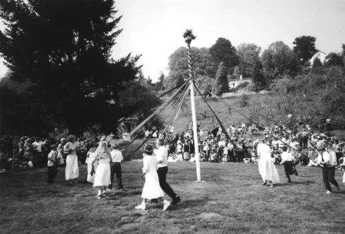 Pole Dancing on May Day