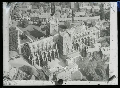 Cathedral Close (aerial view), Exeter