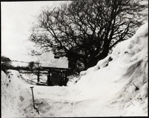 Snow scene 1963