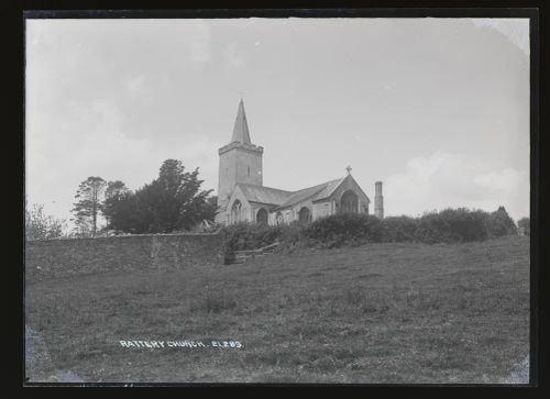 Church + village, Rattery