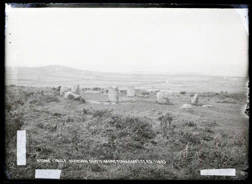 Stone circle, Mardon Down, Moretonhampstead