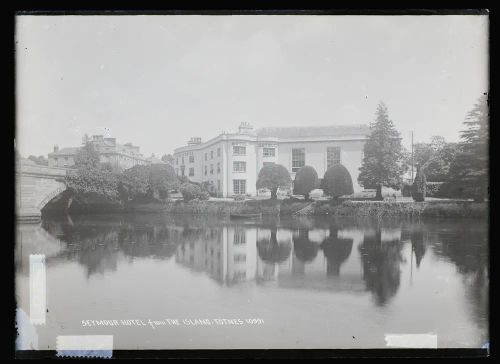 Seymour Hotel from the Island, Totnes