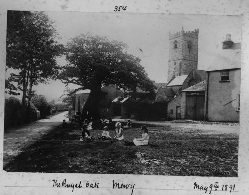 The Green at Meavy and The Royal Oak