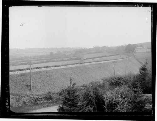 Railway Line outside Gorse Villa