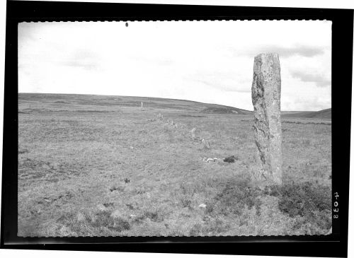 Drizzlecombe Stone Row