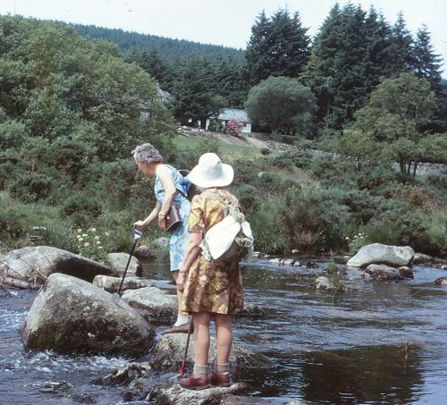 Stepping stones at Laughter Hole