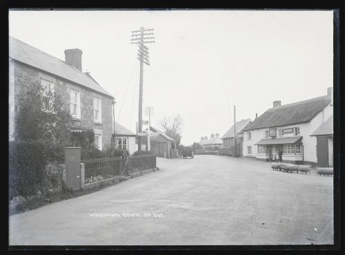 Whiddon Down: street view, Tawton, South