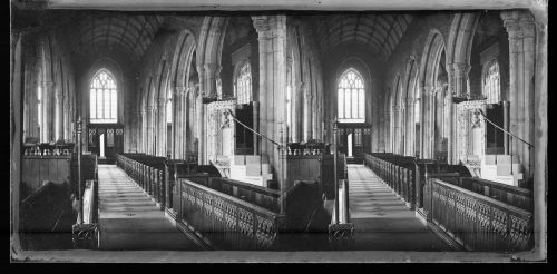 Interior of St Eustachius church, Tavistock