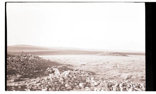 Cairns on Butterdon Hill