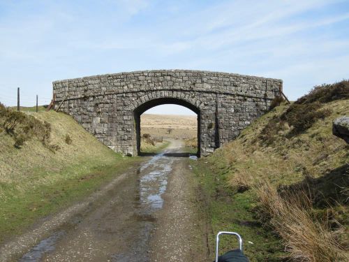 Bridge over the disused Yelverton to Princetown Railway