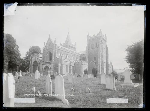 Church from south west, Ottery St Mary