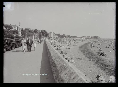 Beach from west, Exmouth