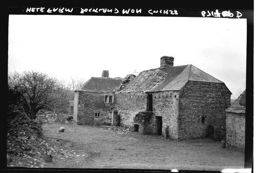 Hele Farm, Buckland Monachorum, - scheduled for demolition in the 1950s