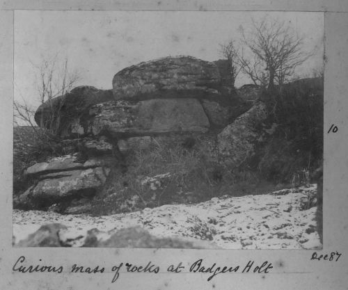 Rocks at Badger's Holt