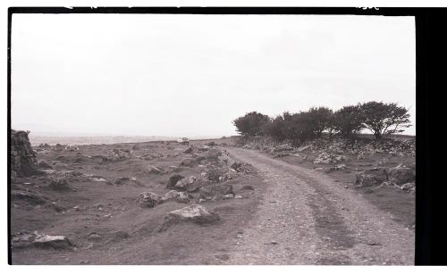 Track near Boulters Tor