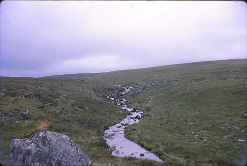 East Dart near waterfall