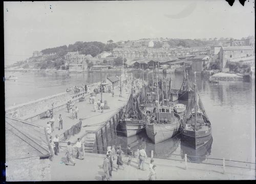 Fishing boats in the harbour, Brixham