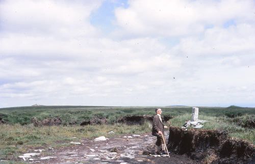 Peat Cut - memorial to Eden Philpotts