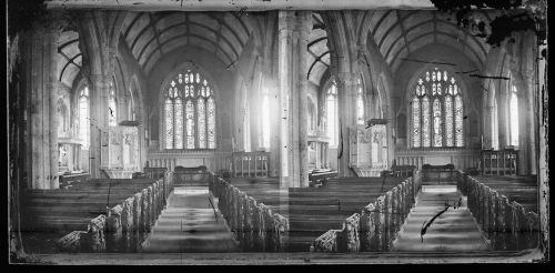 Interior of St Eustachius church, Tavistock