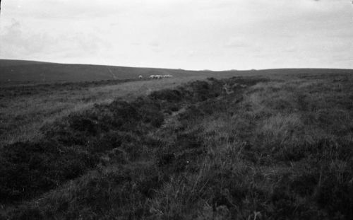 NEGATIVE OF THE VIEW FROM WHITE BARROW by R. HANSFORD WORTH,