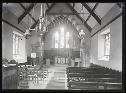 Post Bridge Church, interior, Lydford