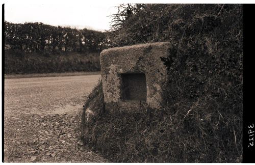 Socket Stone Near Roborough